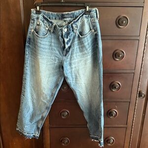 Aeropostale Boyfriend Jeans in Light Blue